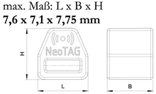 Lade das Bild in den Galerie-Viewer, NFC Tags für Kabelbinder
